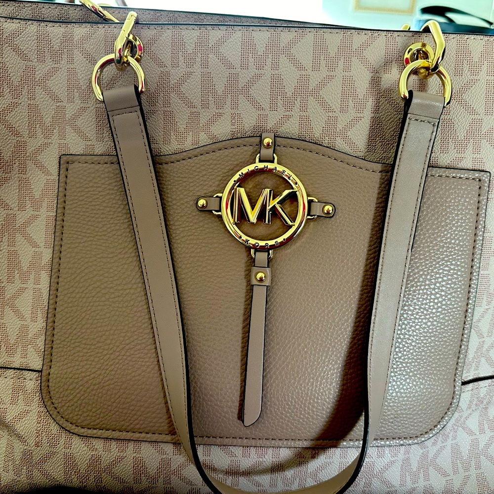 Pink Michael Kors Tote